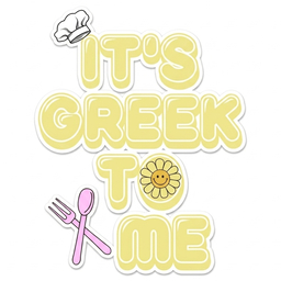 It's Greek To Me logo.